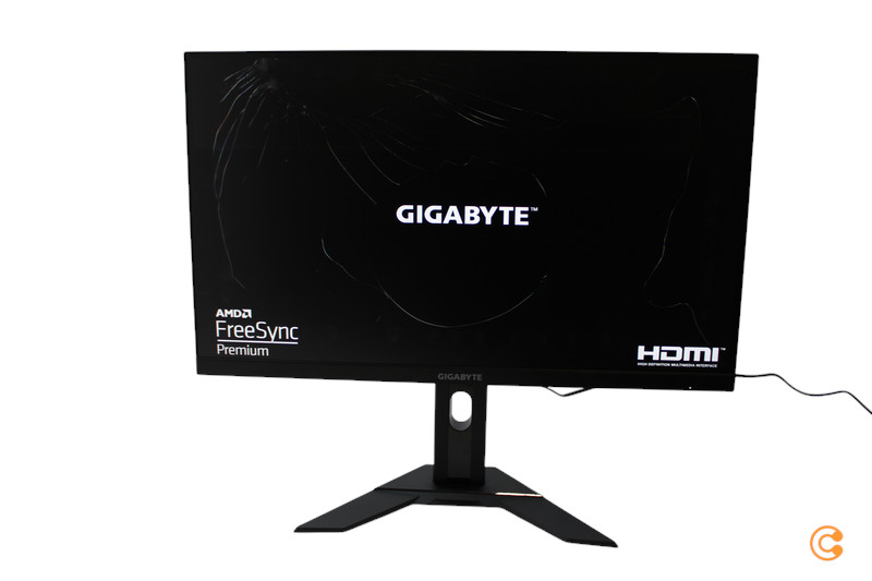 B-Ware Gigabyte M27Q X LED-Monitor Gaming Bildschirm 27Zoll 2560x1440 QHD DEFEKTWARE