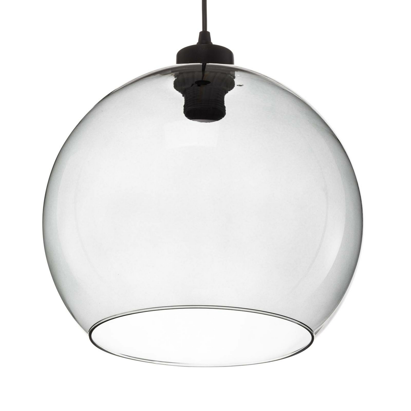 B-Ware Euluna Hängeleuchte Cubus Pendelleuchte Lampe Einflammig E27 Glas Graphitgrau942