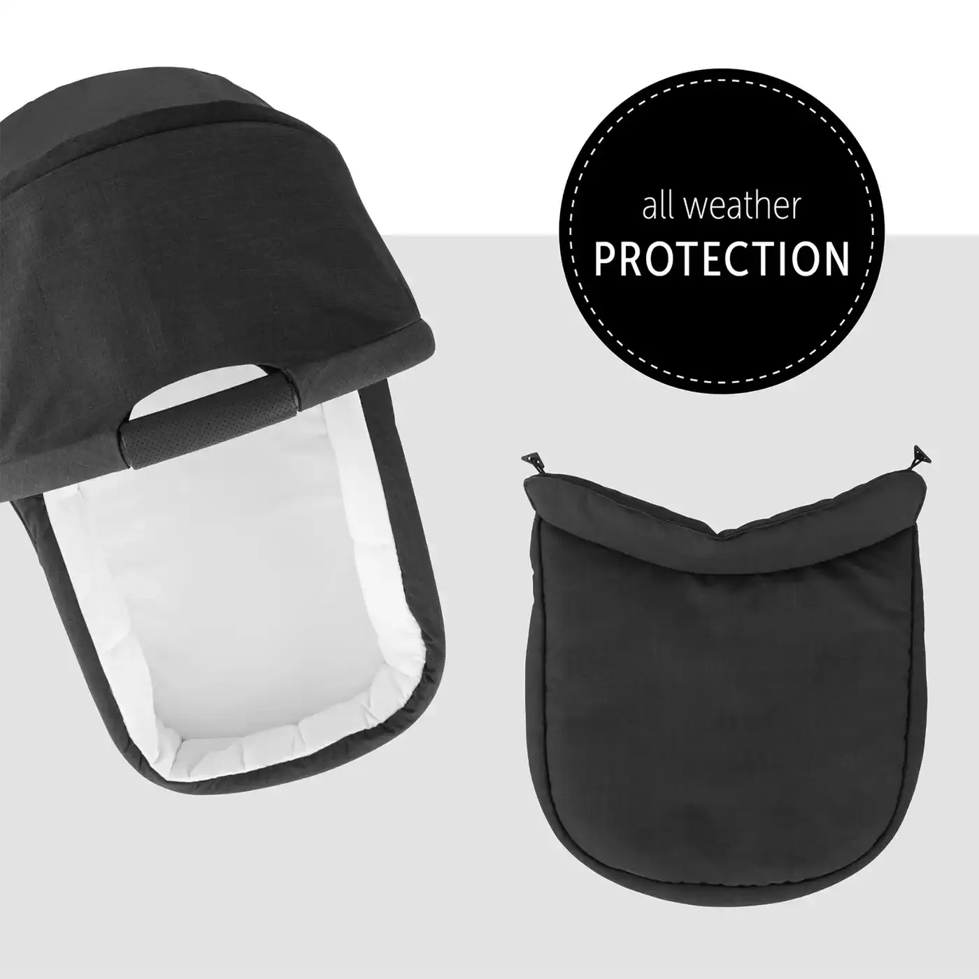 B-grade Hauck Colibri buggy, carrycot, stroller attachment, pram