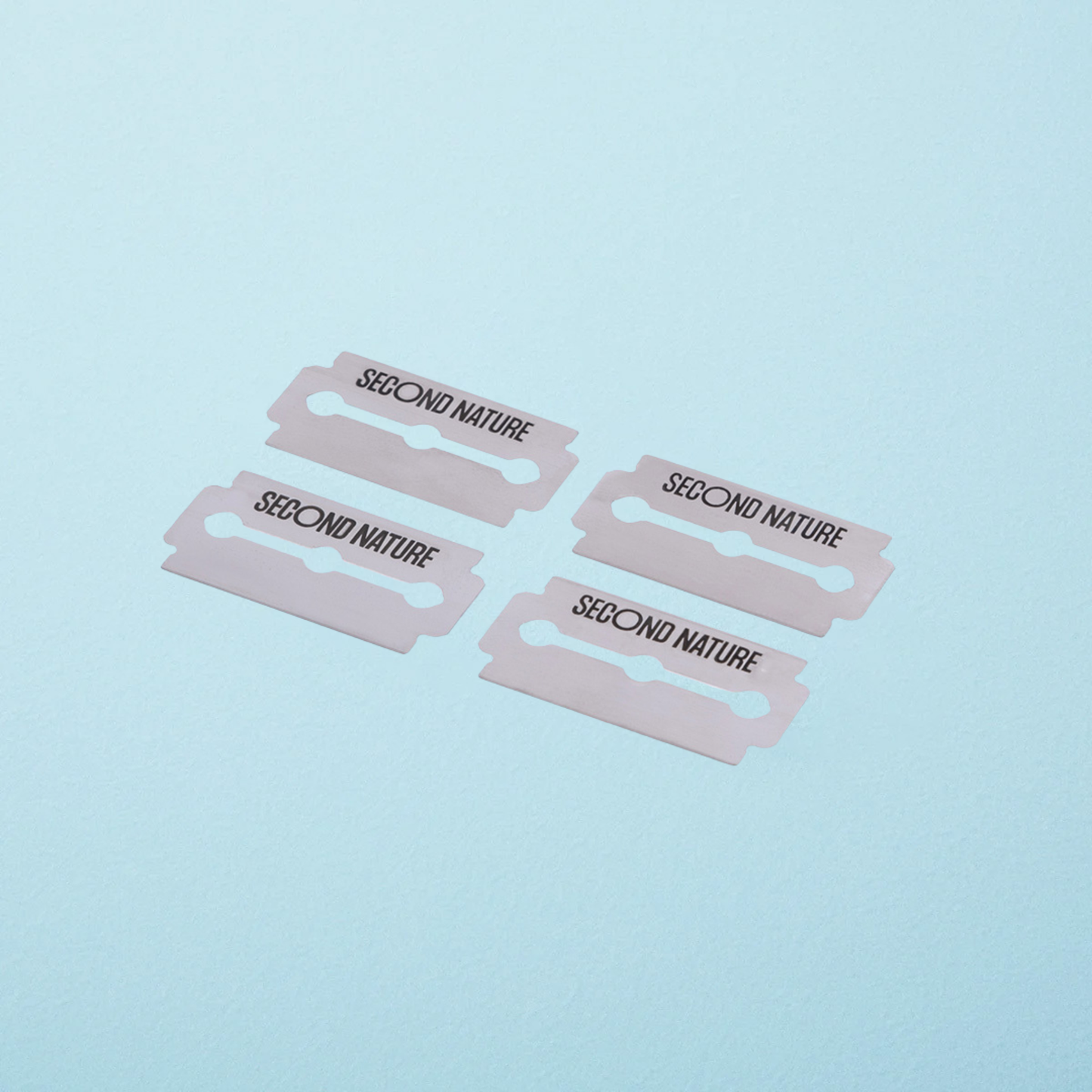 Ersatzklingen für Rasierhobel - 4er Set