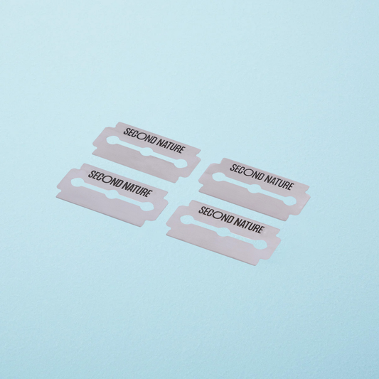 Replacement blades for safety razors - set of 4