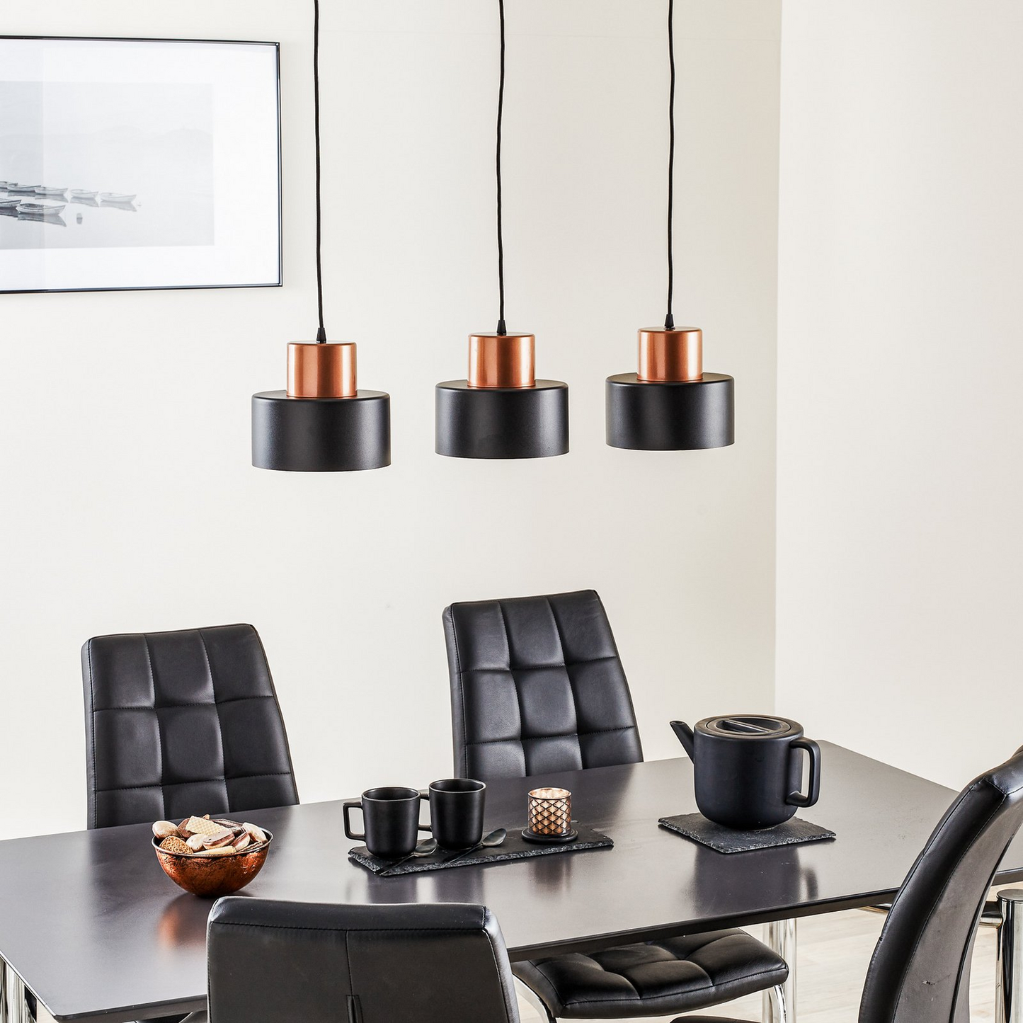 B-lager Euluna hengiljós hengiljós lampi hengiljós Olla þriggja pera löng 40 W 