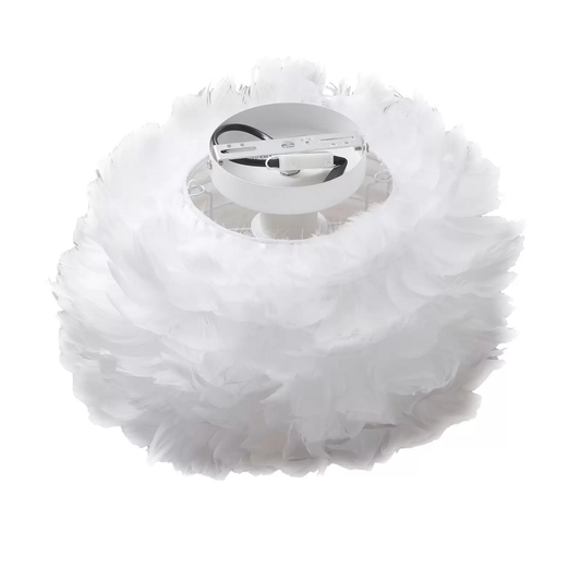 B-Ware Lindby Deckenleuchte Heven ø 35cm Weiß Kunststoff Deckenlampe Lampe Leuchte E27