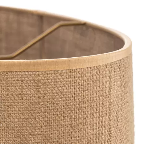 B-flokks Euluna hengilampi, jútulampi, loftlampi, sporöskjulaga skjár, Jute267