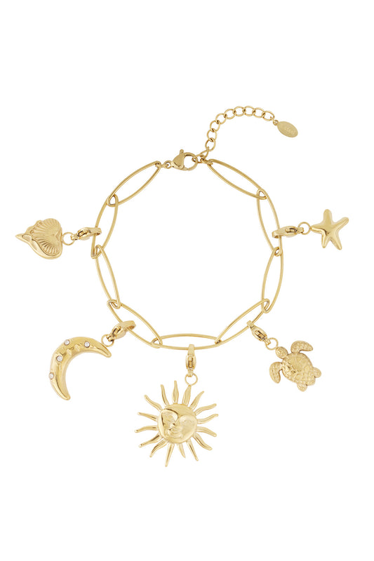 DIY-Armband mit Sonne