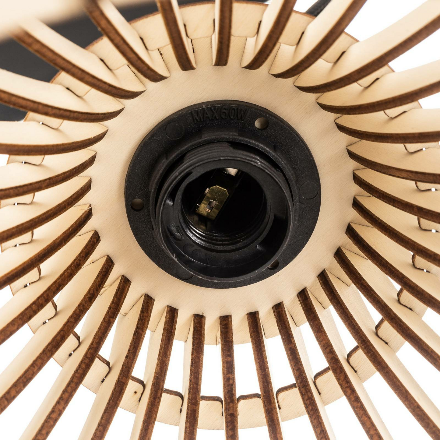 B-grade Euluna Barrel pendant light with wooden shades, ceiling lamp, decorative pendant light 517