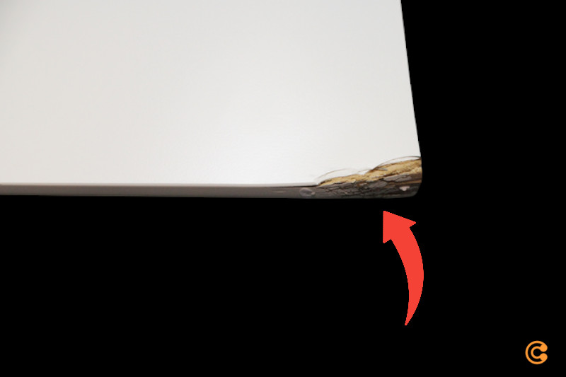 B-flokks Andersen Furniture framlengingarplata Dk10 fyrir útdraganlegt borð, lagskipt, hvít. Sjá texta/F38