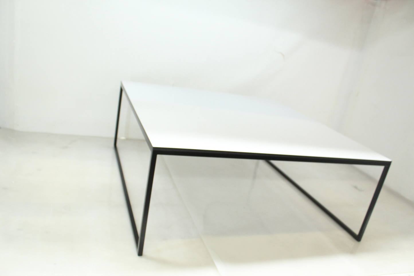 B-grade Hans Hansen Less coffee table, sofa table, side table, coffee table, black and white