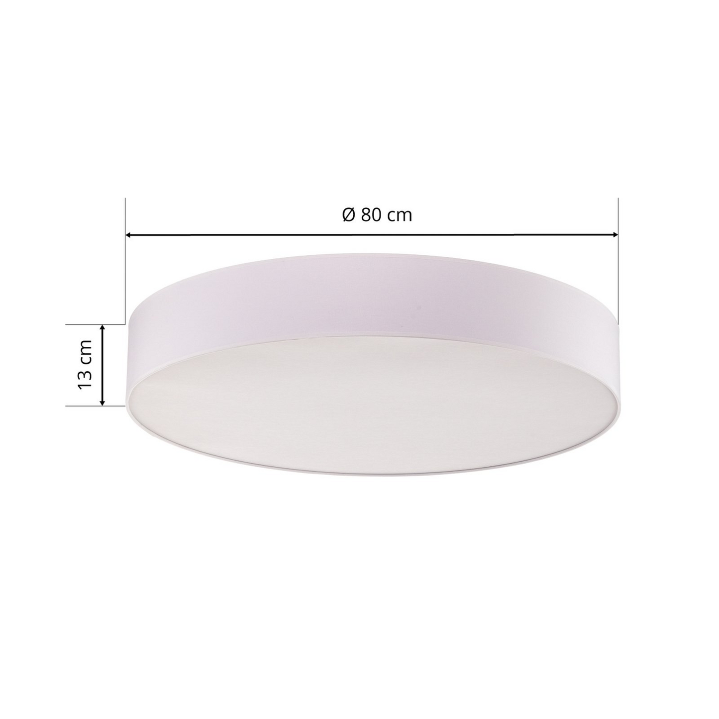 B-flokks Euluna loftlampi, loftljós, hengilampi Rondo White (sjá texta/mynd) 