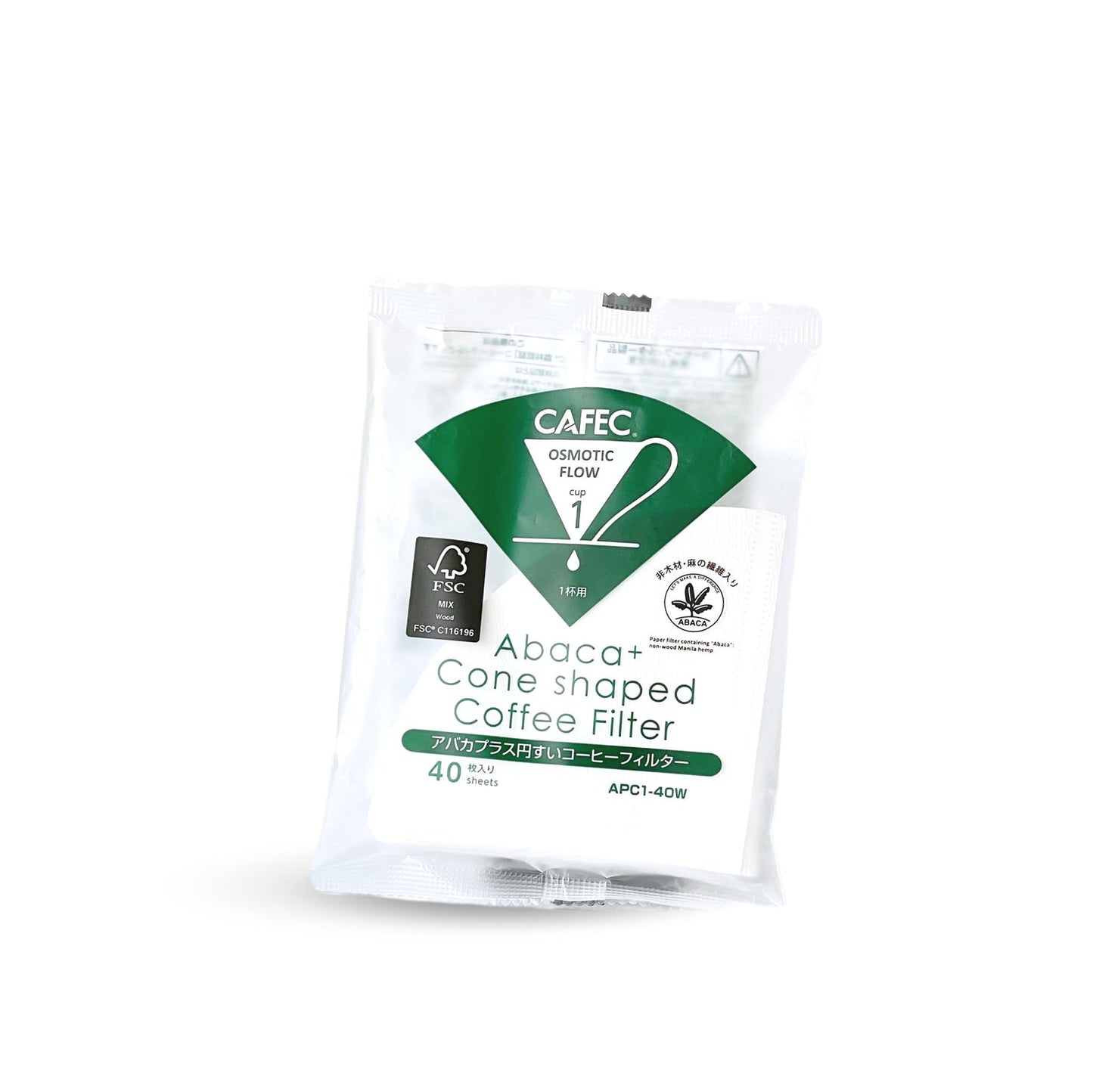 CAFEC Abaca+ Paper Filter