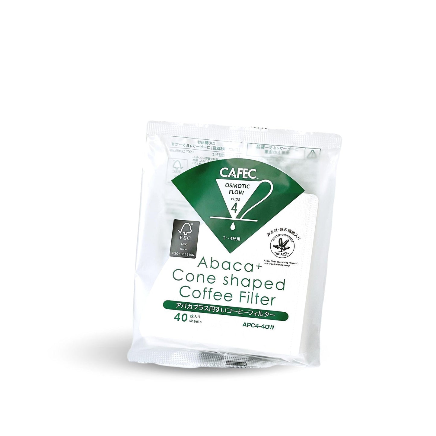 CAFEC Abaca+ Paper Filter