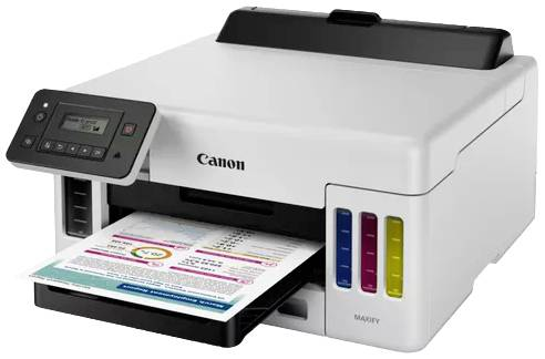 Canon Maxify Gx5050 bleksprautuprentari, A4 prentari, blektankur, tvíhliða, gallaður.