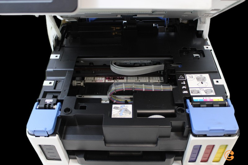 B-lager Canon Maxify Gx5050 bleksprautuprentari, A4 prentari, blektankur. Sjá texta/mynd.