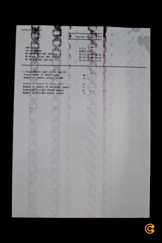 B-lager Canon Maxify Gx5050 bleksprautuprentari, A4 prentari, blektankur. Sjá texta/mynd.