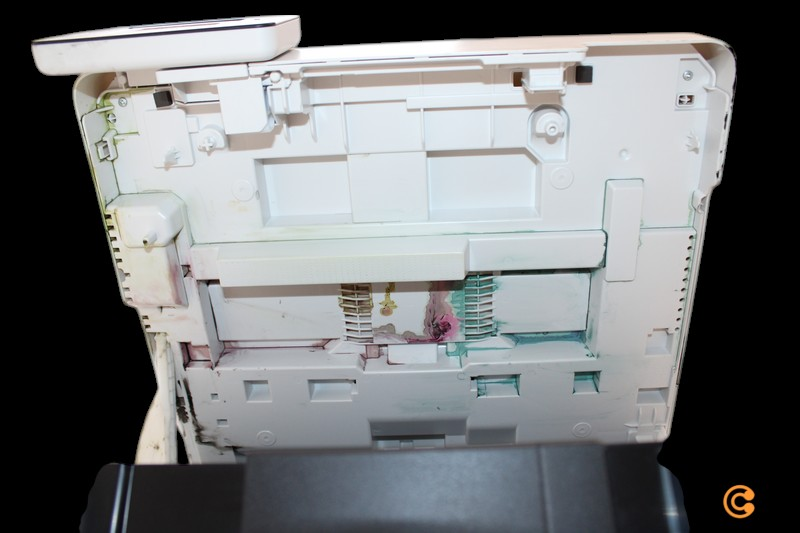 B-lager Canon Maxify Gx5050 bleksprautuprentari, A4 prentari, blektankur. Sjá texta/mynd.