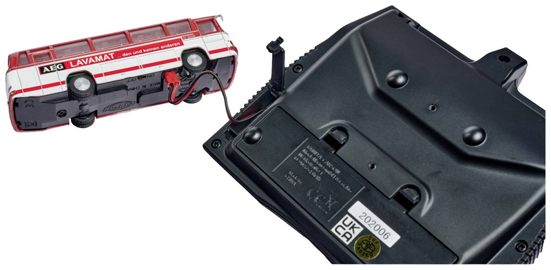 Carson RC Sport 504144 MB Bus O 302 AEG 1:87, fjarstýrð bíllíkan, af gerðinni B. Sjá texta/mynd.