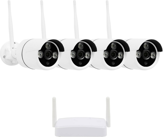 B-Ware Smartwares CMS-30601 Funk-Überwachungskamera-Set 4-Kanal 4 Kameras