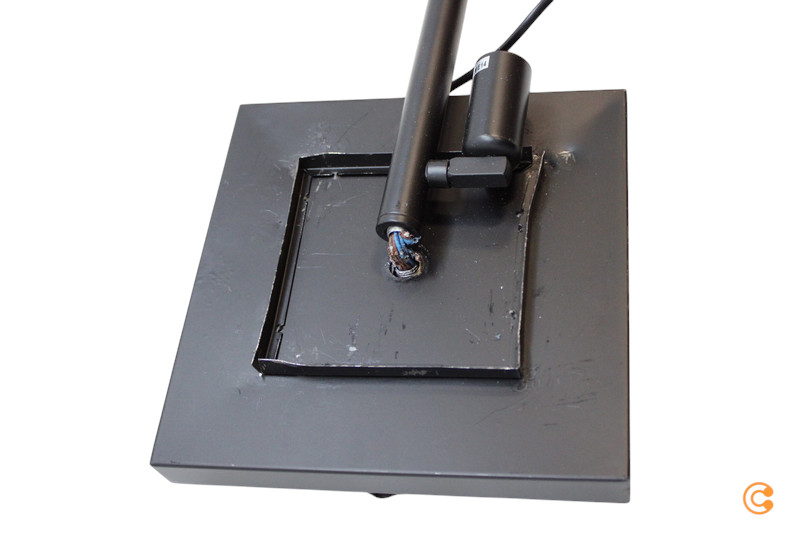 B-flokks Euluna Foresta gólflampi, 153 cm, E14, svartur, gallaður