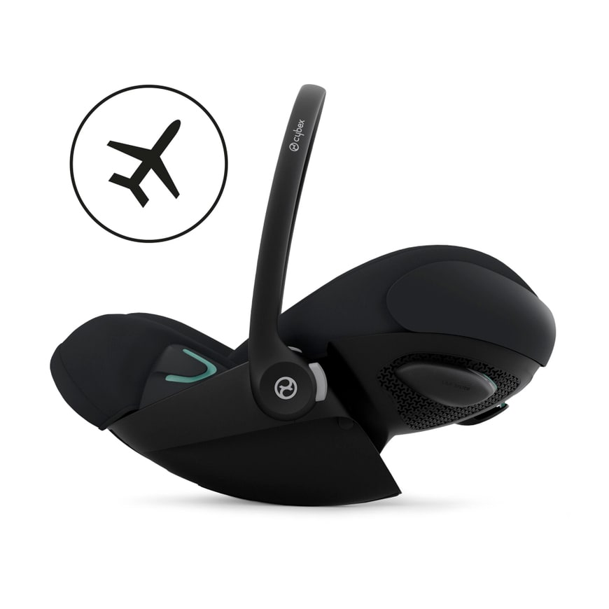 B-Ware Cybex Cloud G I Size Moon Black Plus Babyschale Kinderautositz Babywanne Auto