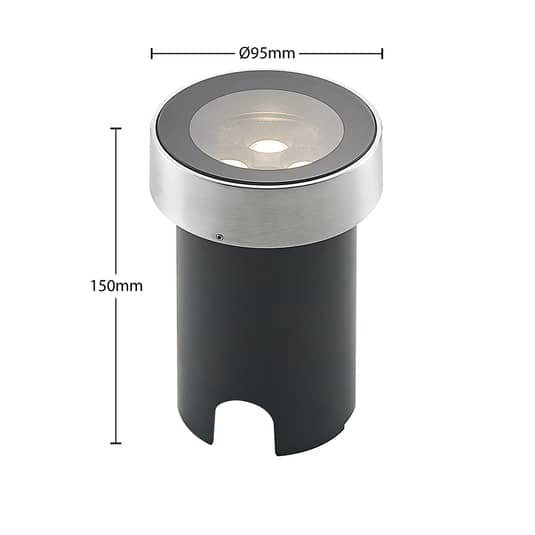 Innfelld LED ljós frá Arcchio Gerrie frá B-flokki, innfelld lampi, gólfljós, lampi, ljós 