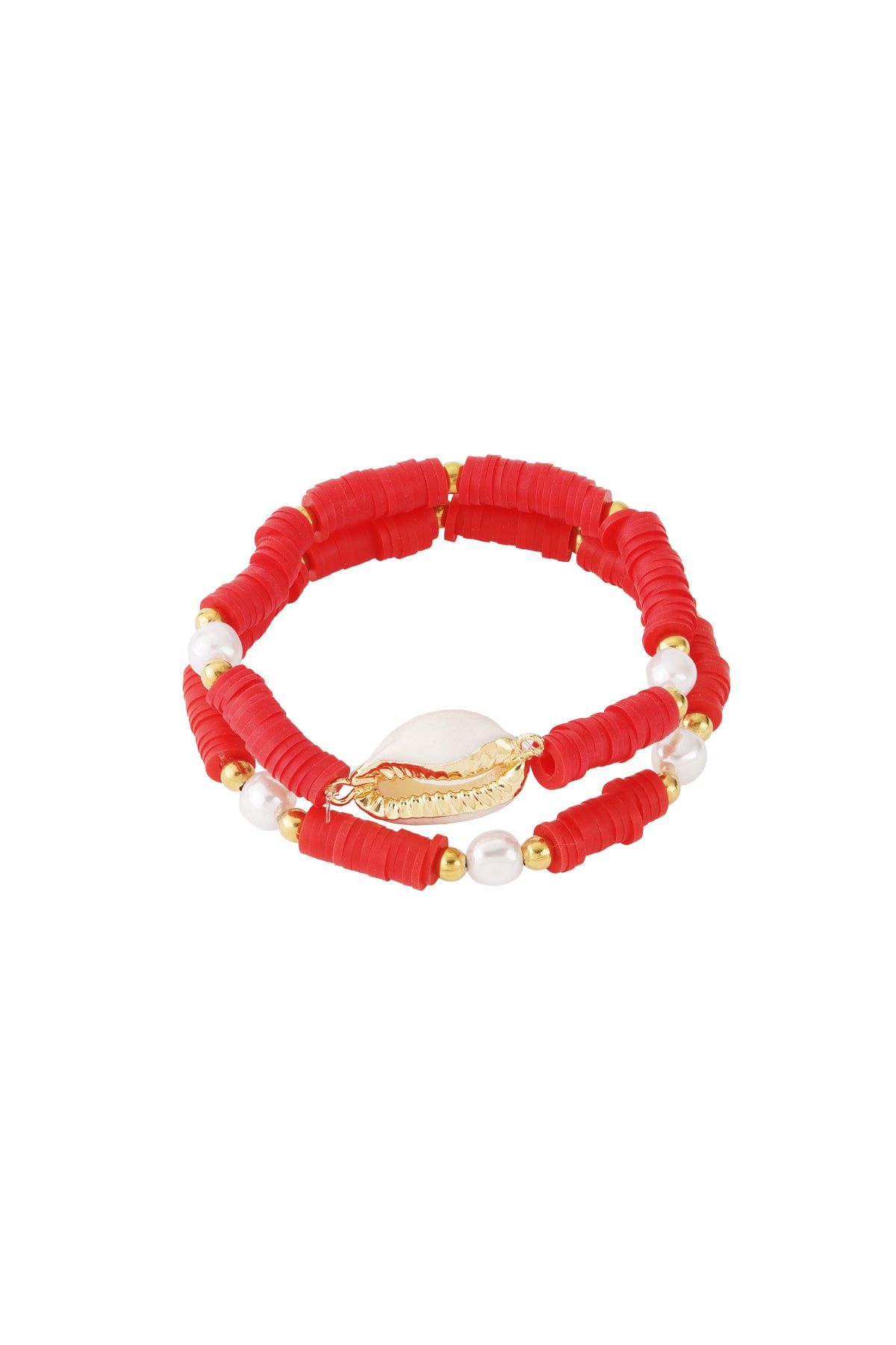 Blütenmuschel-Armband