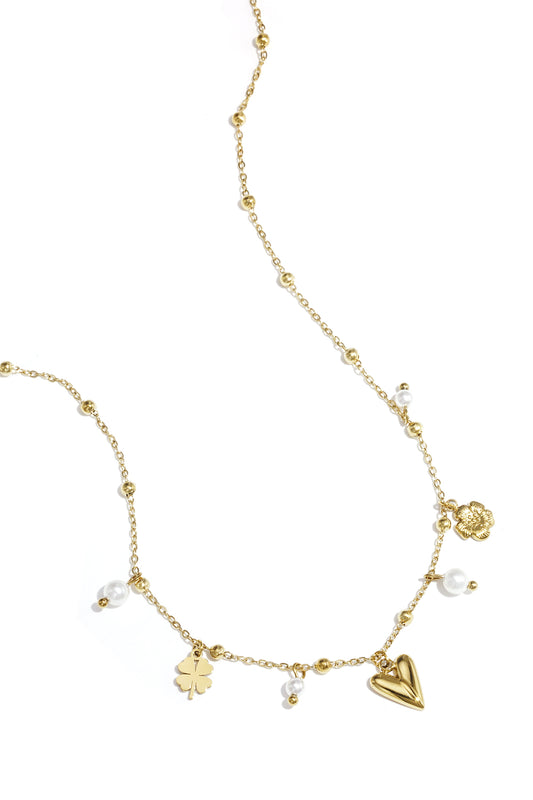 Glücksmädchen-Halskette