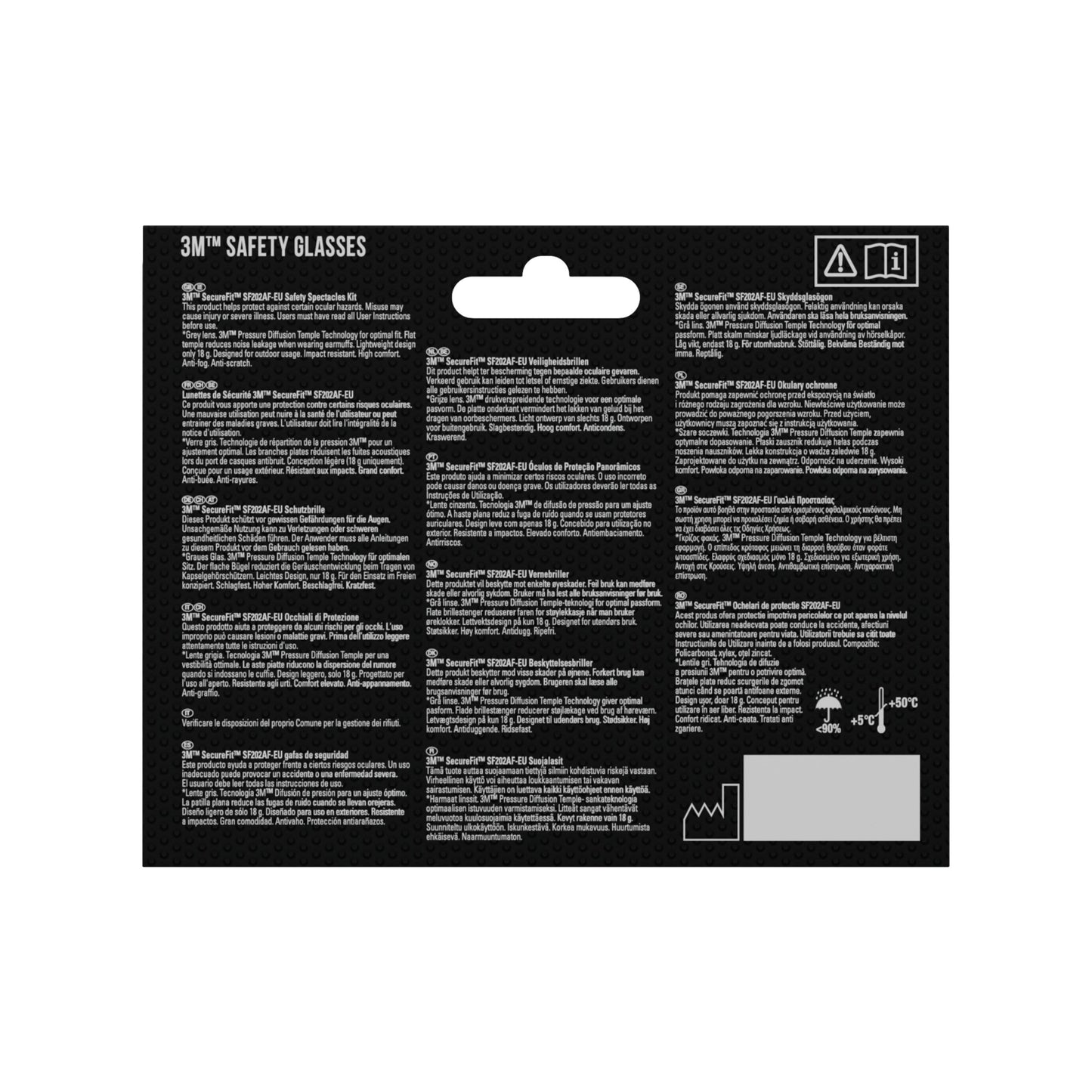 3M™ SecureFit™ Schutzbrille 200