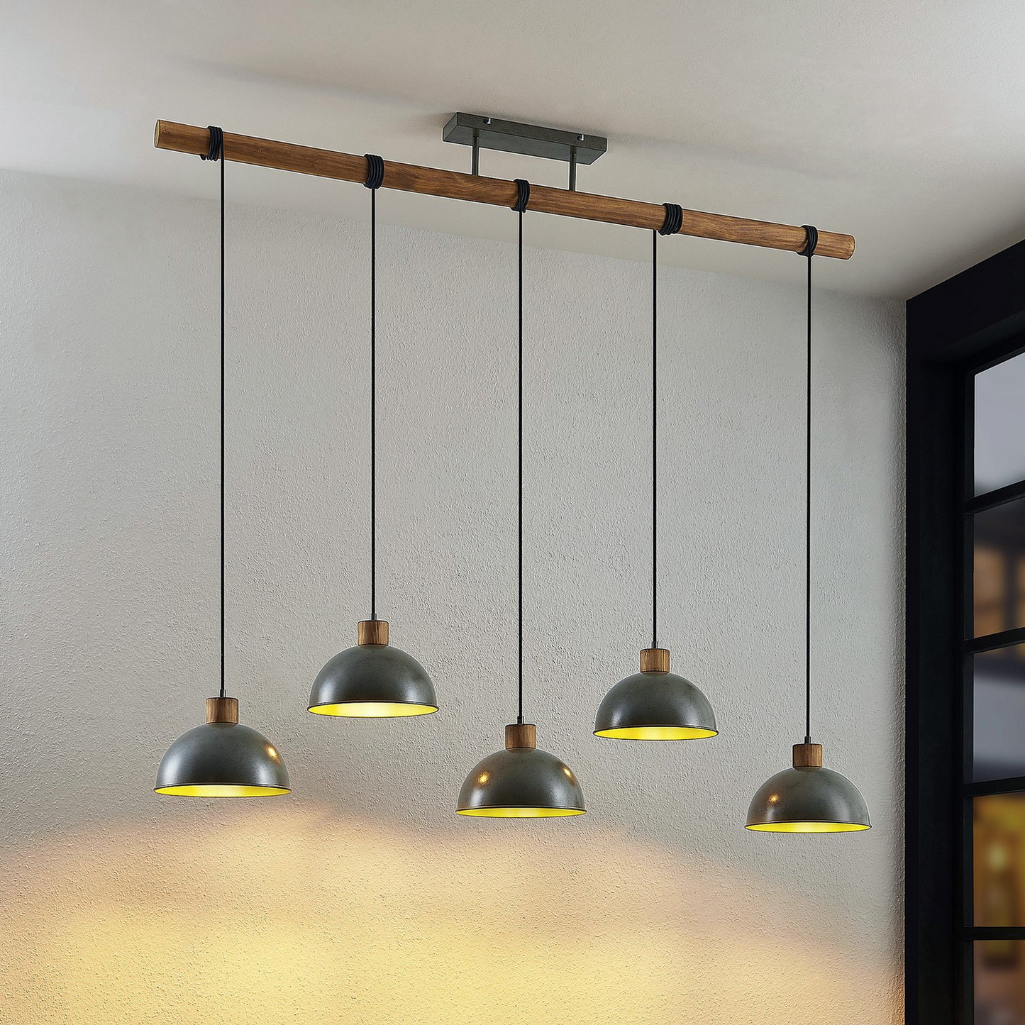 B-grade Lindby Durbis pendant light, hanging lamp, lamp, light fixture, LED lamp 349