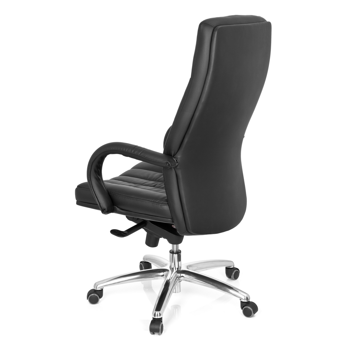 B-flokks Hjh Office stjórnunarstóll XXL G 300 gervileður svartur skrifstofustóll