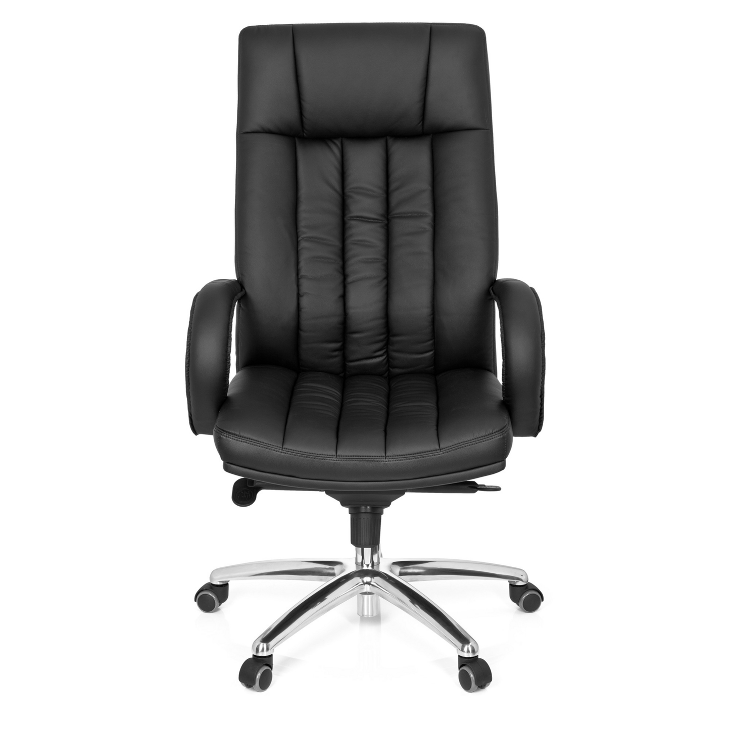 B-flokks Hjh Office stjórnunarstóll XXL G 300 gervileður svartur skrifstofustóll