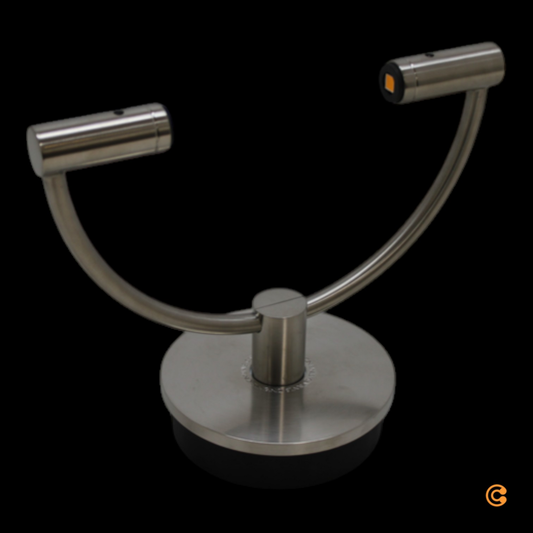 B-lager Cini &amp; Nils Gradi Mini LED loftljós, nikkel-satín áferð, 12 W, dimmanlegt. Sjá texta.