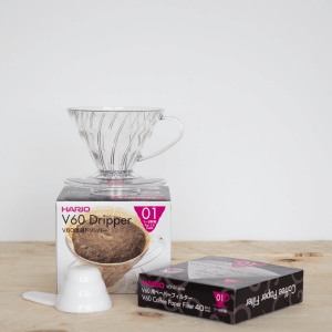 Hario V60-01 Plastic Dripper – Lightweight & Durable Pour-Over Coffee Maker