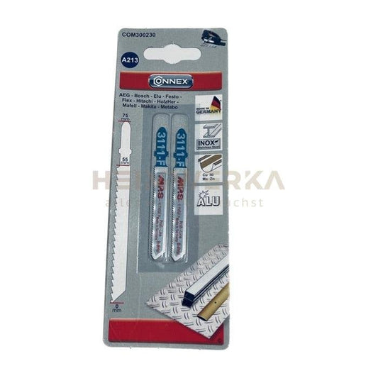 Connex Metall Stichsägeblatt fein 75 Bi-Metall, gefräst / geschränkt