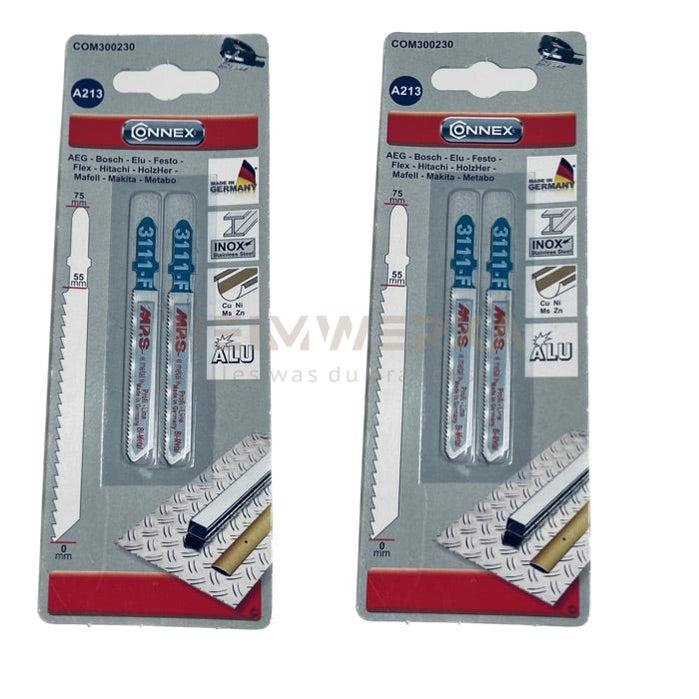 Connex Metall Stichsägeblatt fein 75 Bi-Metall, gefräst / geschränkt