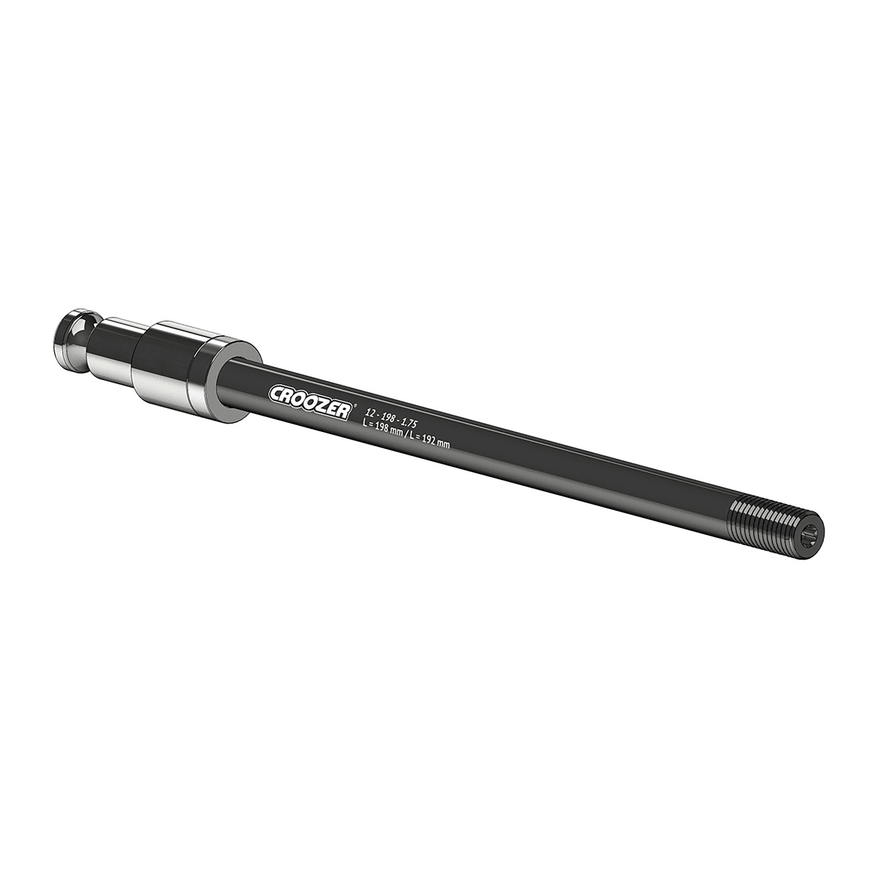 B-flokks Croozer 12 198 1.75 XL tenging með öxlum tenging með öxlum