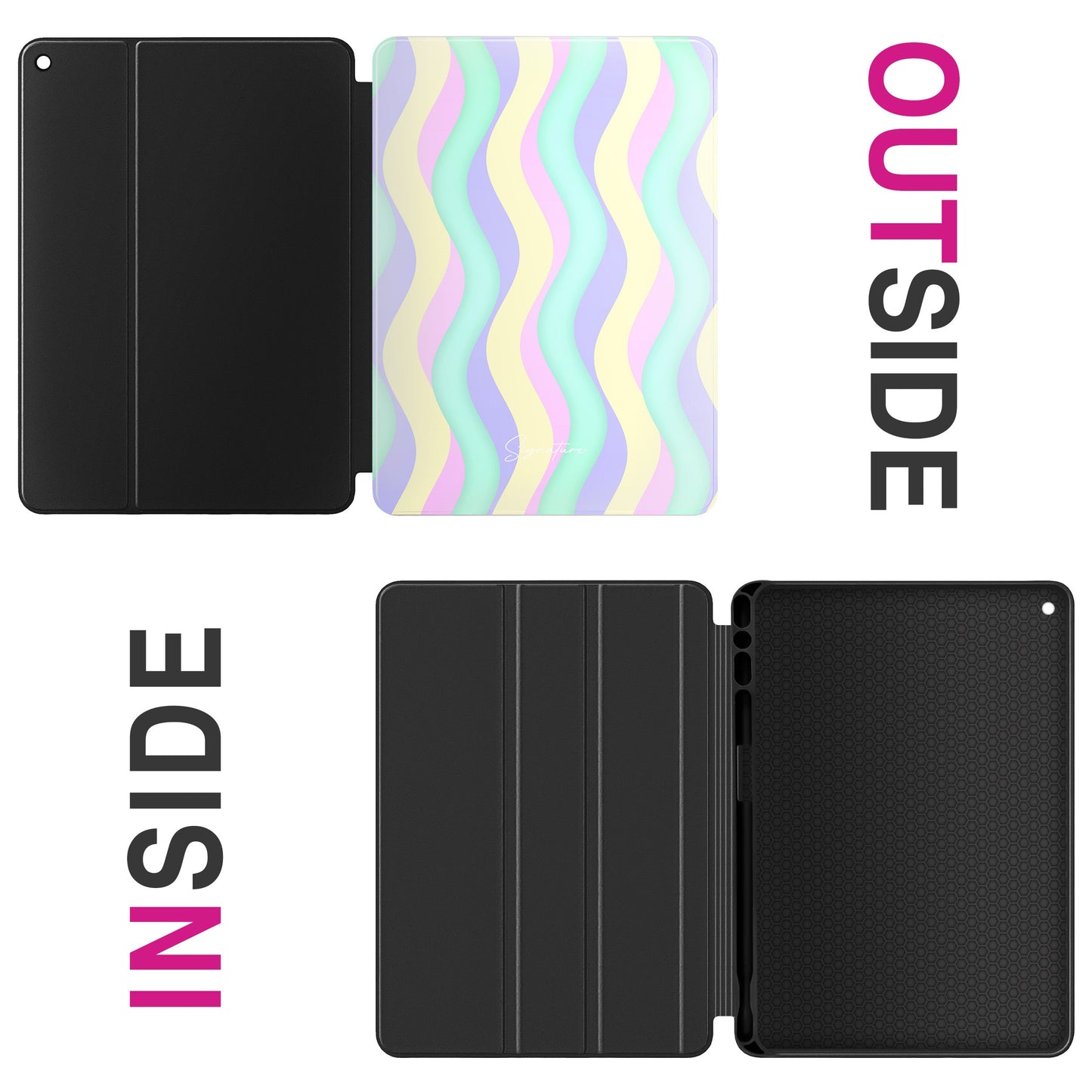 Curves - iPad (9./8./7. kynslóð) hulstur