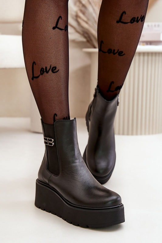  Plateau-Stiefeletten model 199274 Step in style 