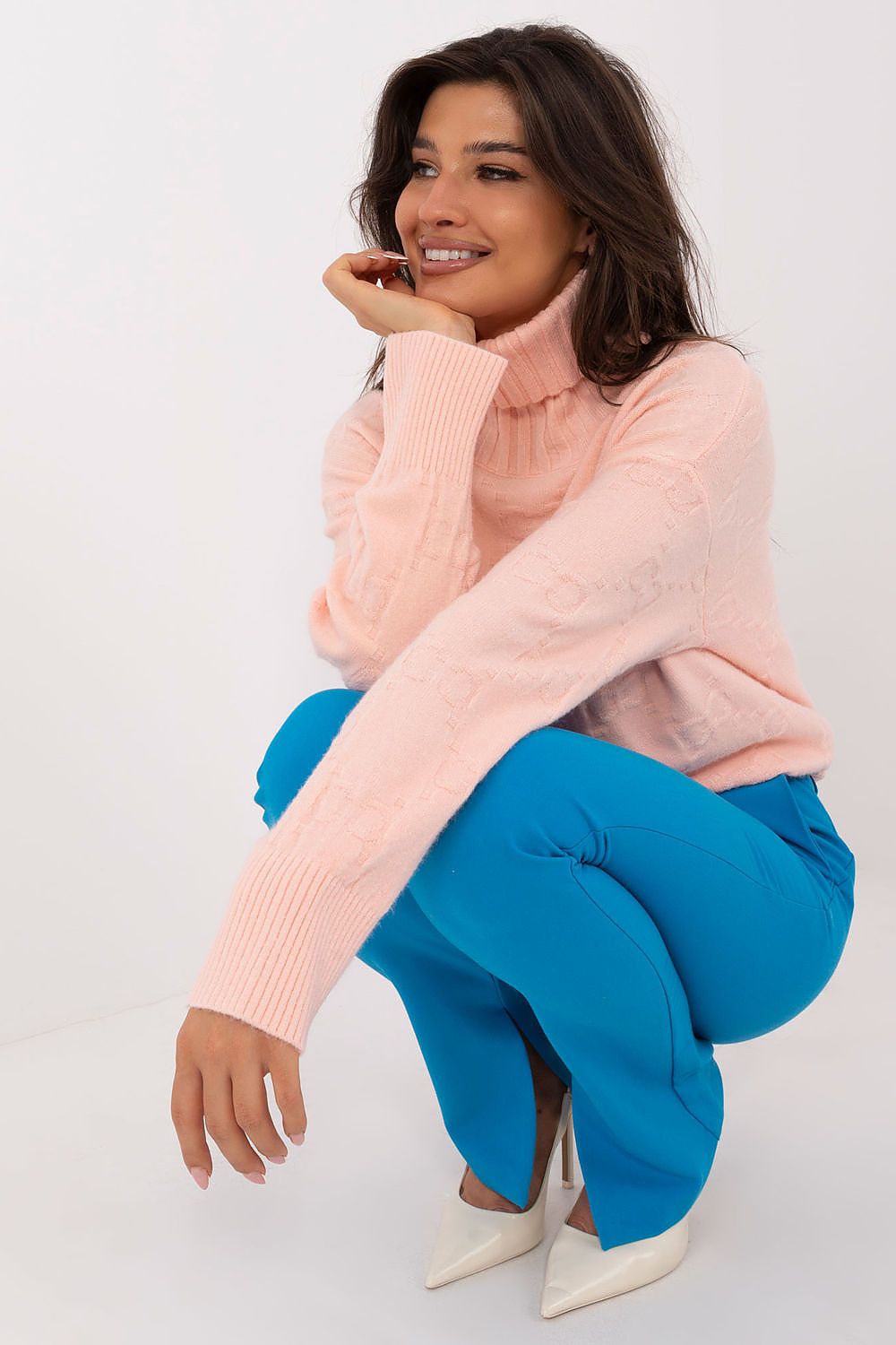  Rollkragenpullover model 199435 AT 