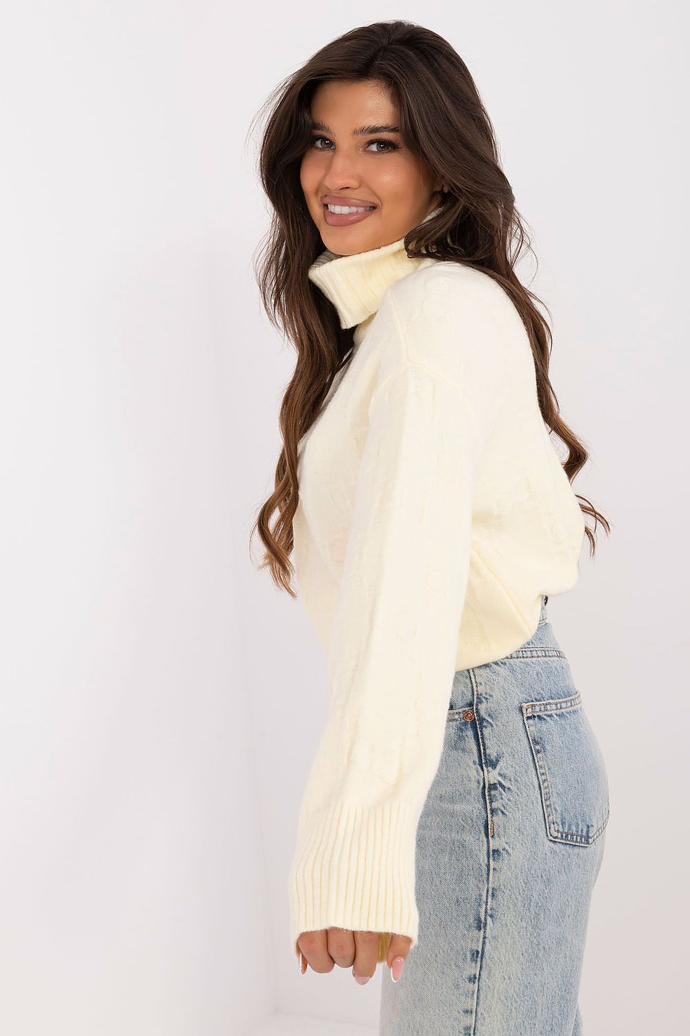  Rollkragenpullover model 199437 AT 