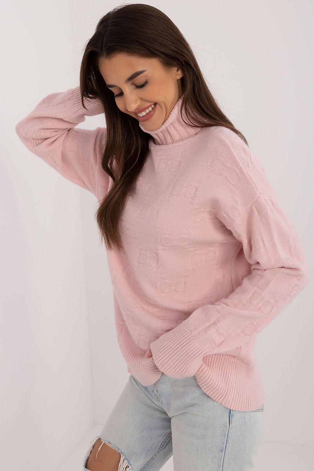  Rollkragenpullover model 199633 AT 