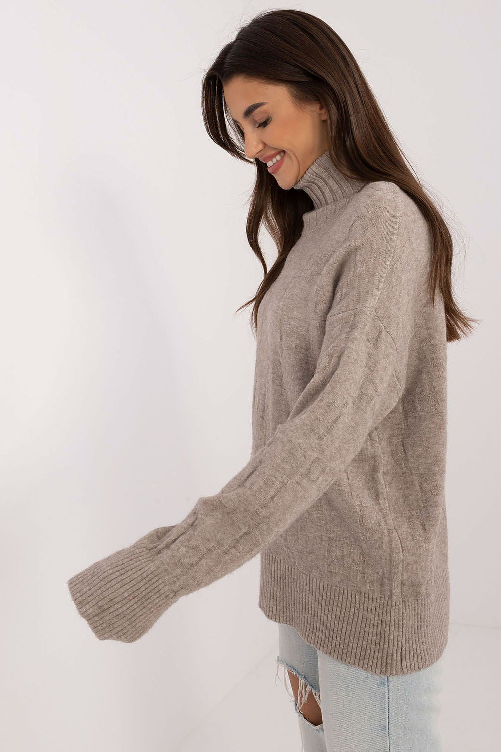  Rollkragenpullover model 199634 AT 
