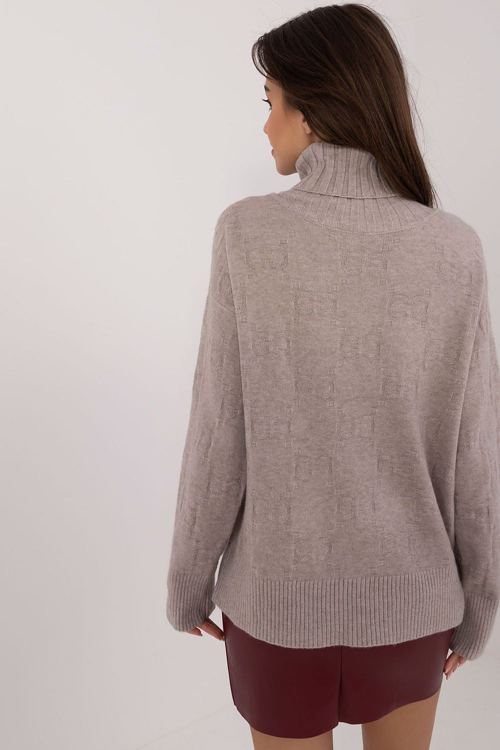  Rollkragenpullover model 199635 AT 