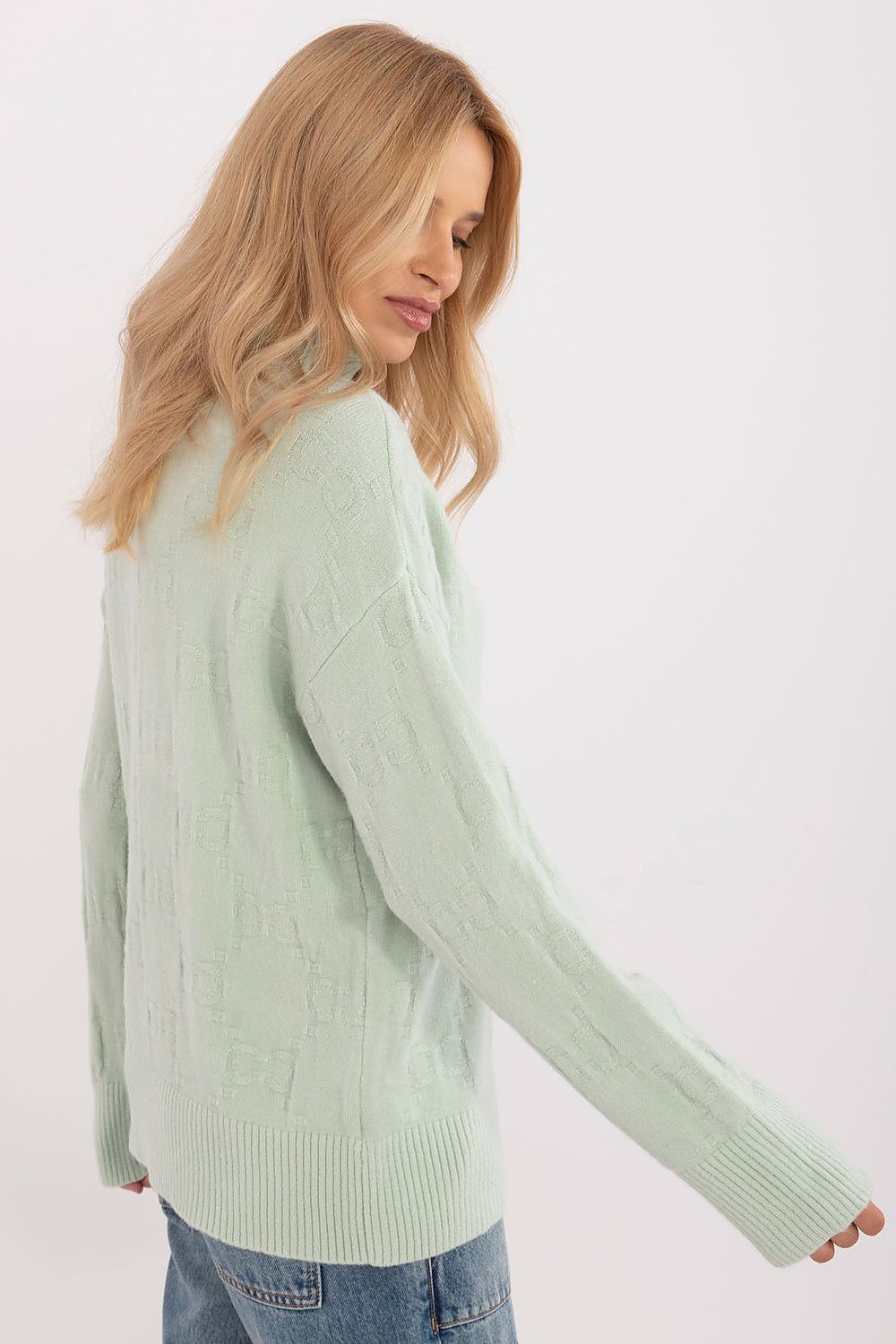  Rollkragenpullover model 199637 AT 
