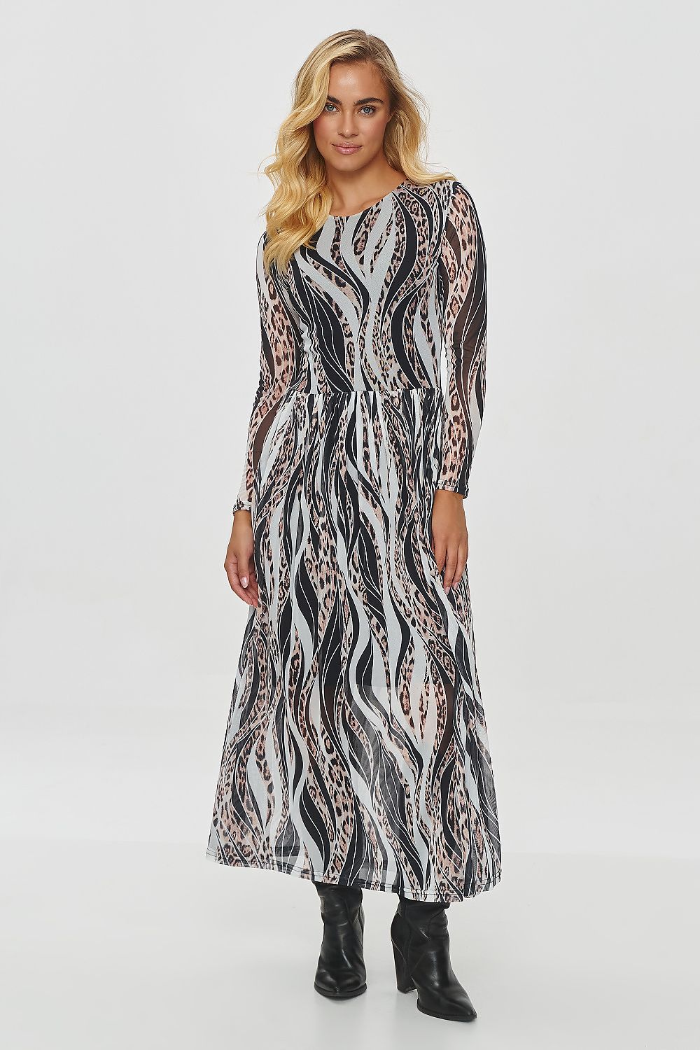  Alltagskleid model 200077 Makadamia 