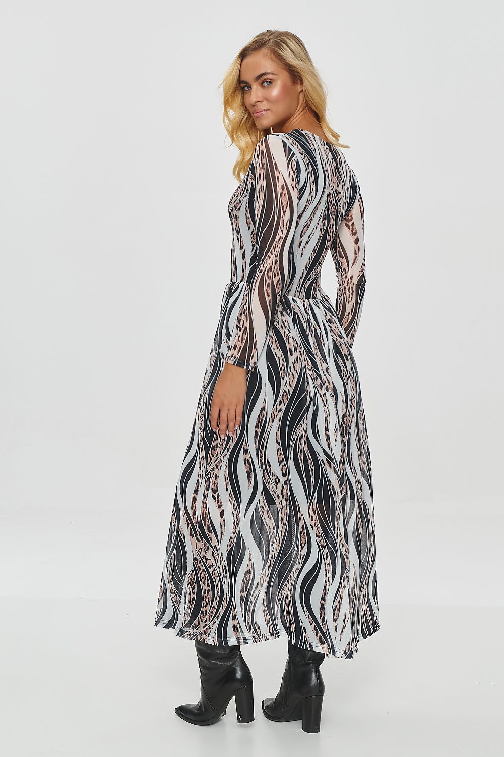  Alltagskleid model 200077 Makadamia 