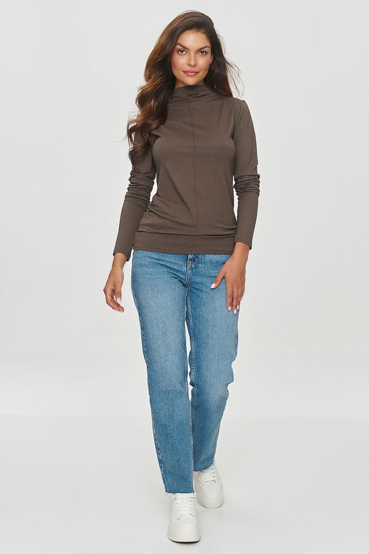  Bluse model 200135 Makadamia 