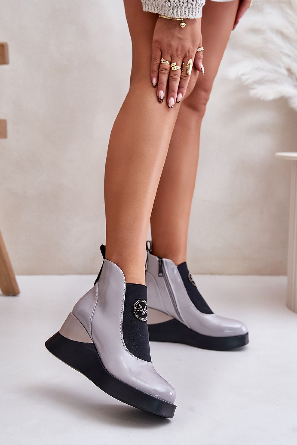  Plateau-Stiefeletten model 201547 Step in style 