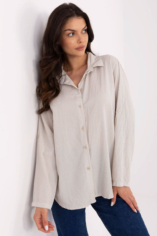  Langarm Hemd model 211444 Italy Moda 