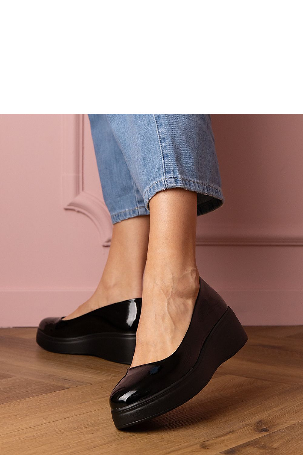  Plateau-Halbschuhe model 211772 PRIMO 