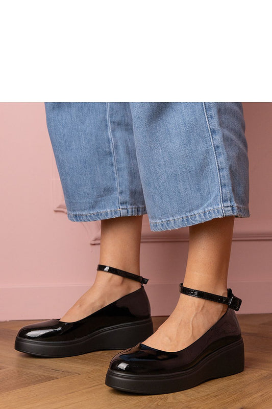  Plateau-Halbschuhe model 211775 PRIMO 
